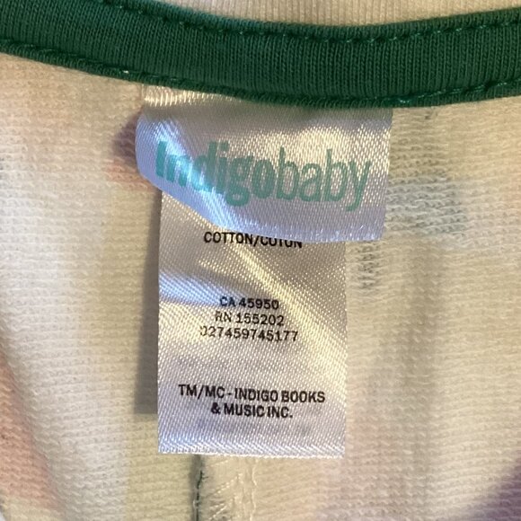 Indigo Baby Romper Onesie 18-24 Months Holiday Christmas Tree Soft Flannel - Picture 6 of 7